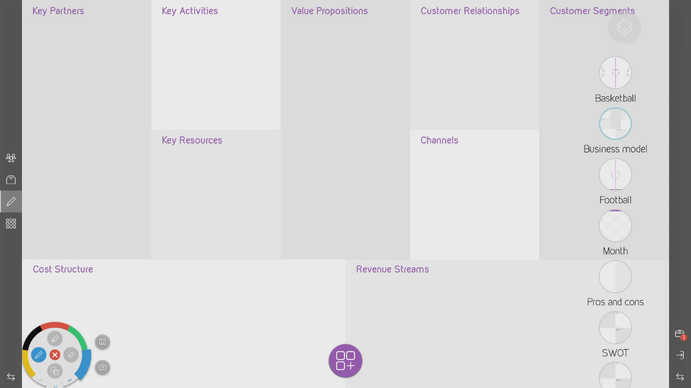 Un exemple de template sur Kickle : le business plan