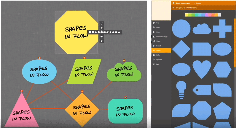 Hoylu 3.9 : La mise à jour qui vous rend encore plus créatif ! 3 Des post-it en forme de nuage ou de coeur, c'est possible sur Hoylu !