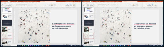 L'image représente "Microsoft Teams Room et double écran : qu'est ce que je vois sur les écrans de ma salle de réunion ?" par Wipple - Vous allez aimer vos salles de réunion.