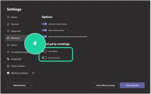L'image représente "Comment rejoindre une réunion Teams avec une Zoom Room ? (Et inversement)" par Wipple - Vous allez aimer vos salles de réunion.