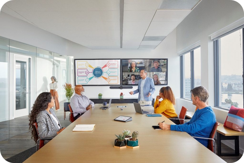 L'image représente "Licence Microsoft Teams Room : Basic ou Pro ? Laquelle choisir ?" par Wipple - Vous allez aimer vos salles de réunion.