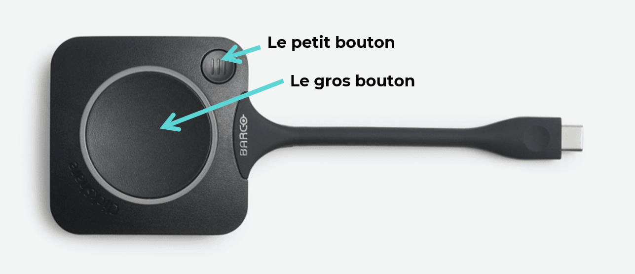 L'image représente "[Tutoriel] Comment utiliser ClickShare C ou CX de Barco pendant une réunion ?" par Wipple - Vous allez aimer vos salles de réunion.