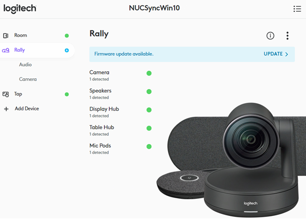 L'image représente "Logitech Sync : une plateforme de supervision iOT ultra-efficace !" par Wipple - Vous allez aimer vos salles de réunion.