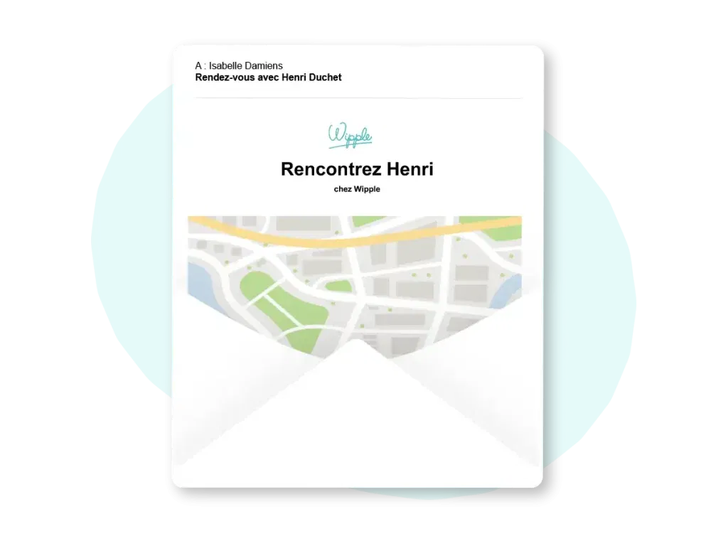 L'image représente "Gestion des visiteurs, Accueil" par Wipple - Vous allez aimer vos salles de réunion.