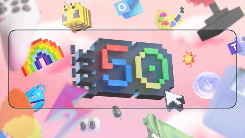 50 ans Microsoft