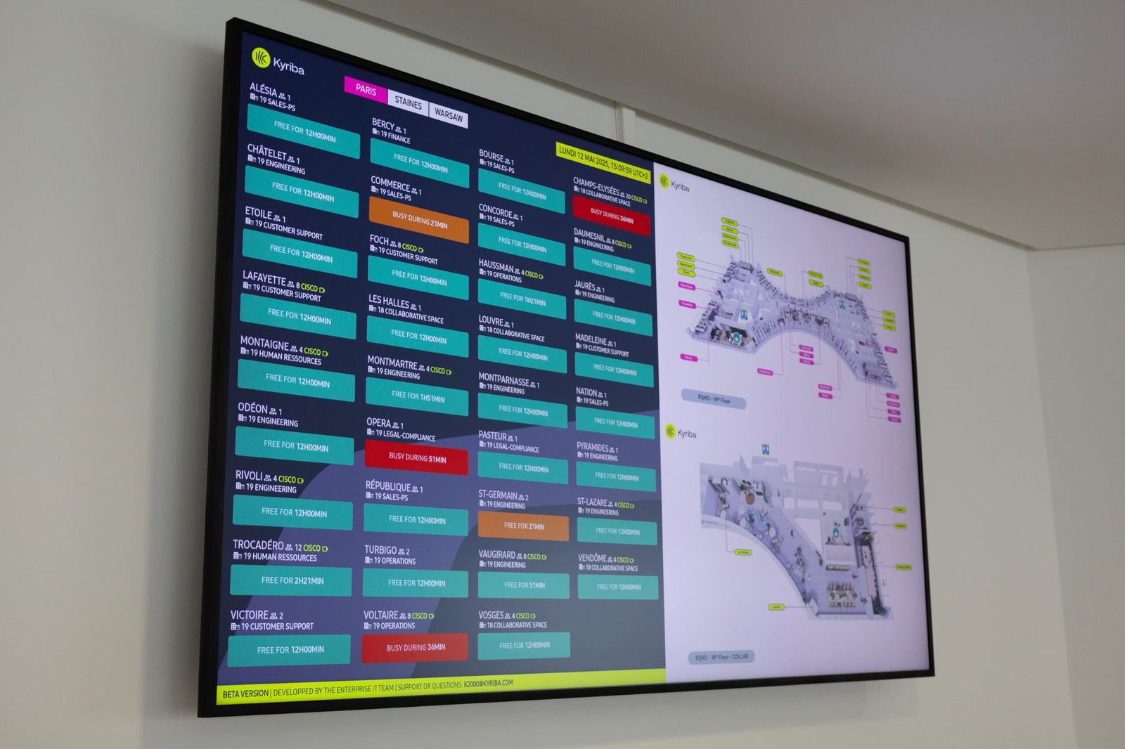 L'image représente "Interopérabilité, design, simplicité : l’expérience Cisco chez Kyriba" par Wipple - Vous allez aimer vos salles de réunion.